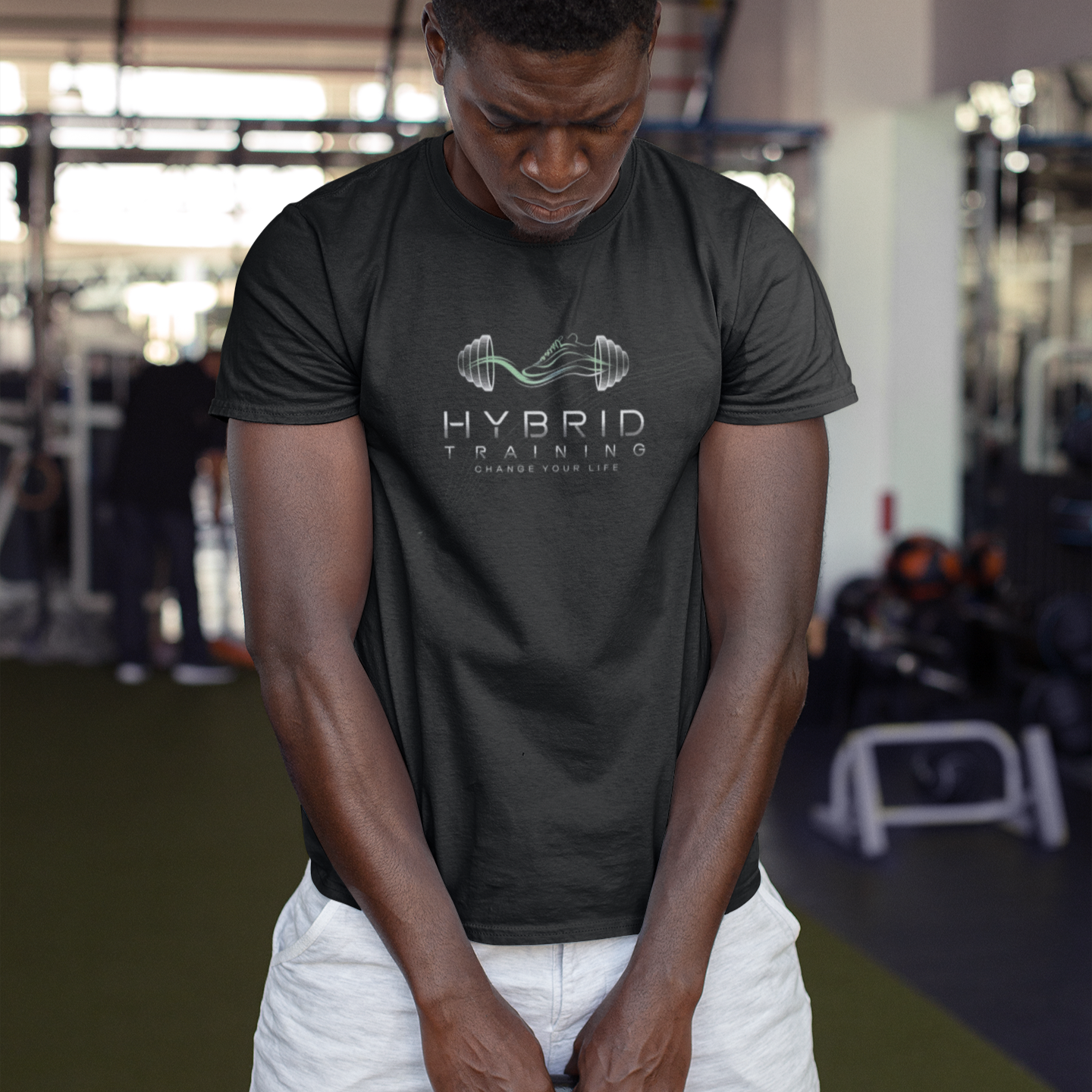 Sport Shirt „Hybrid Training Change Your Life“