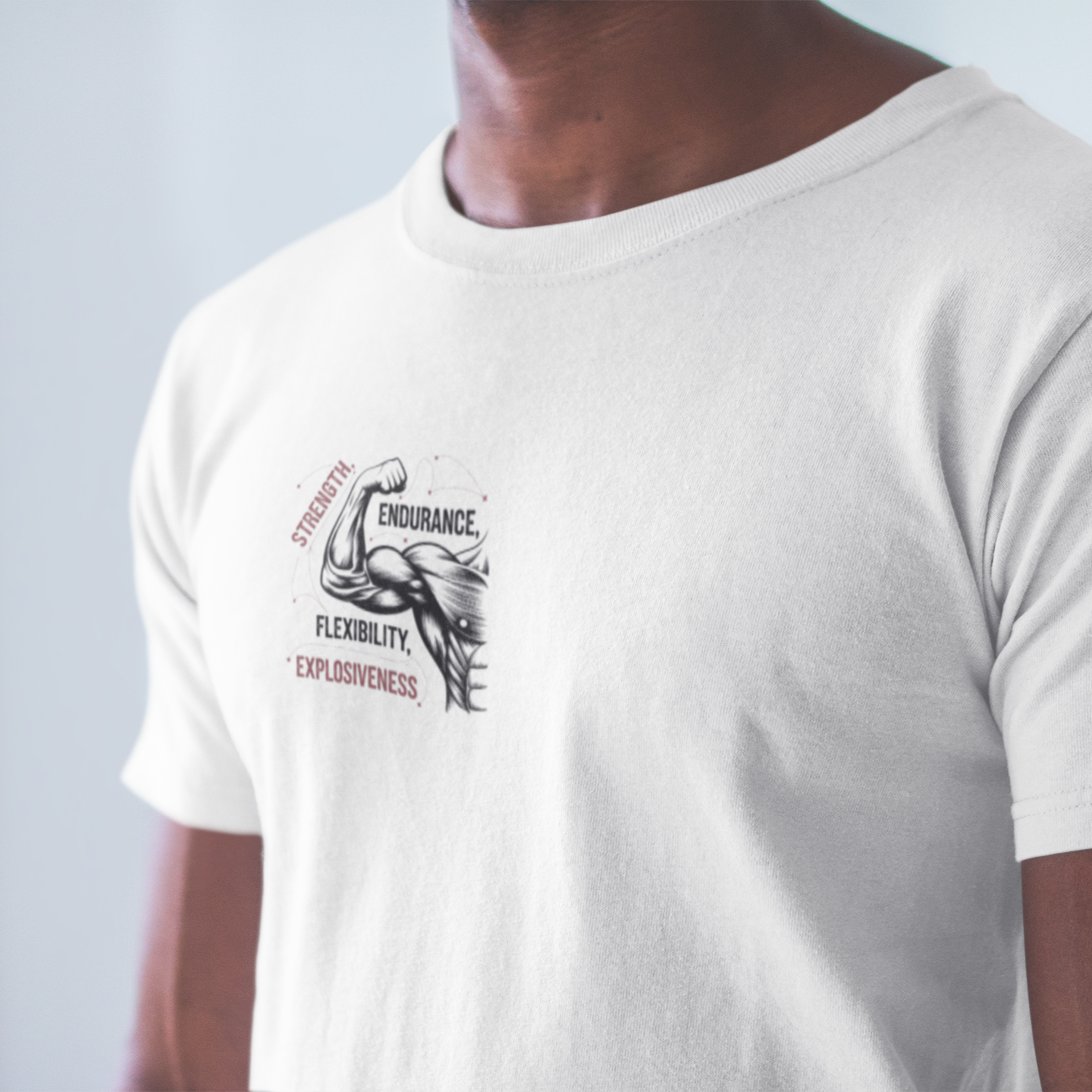 strength, endurance, explosiveness, flexibility